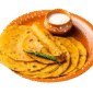 Besan Parantha Plate