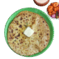 Mint Onion Parantha