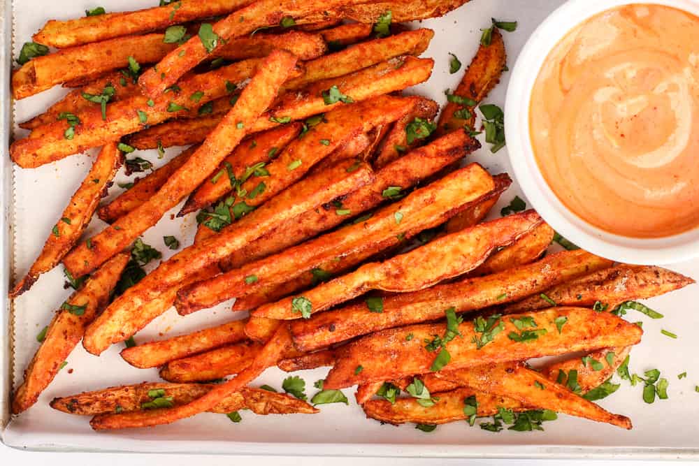 Air Fryer Masala Fries 7